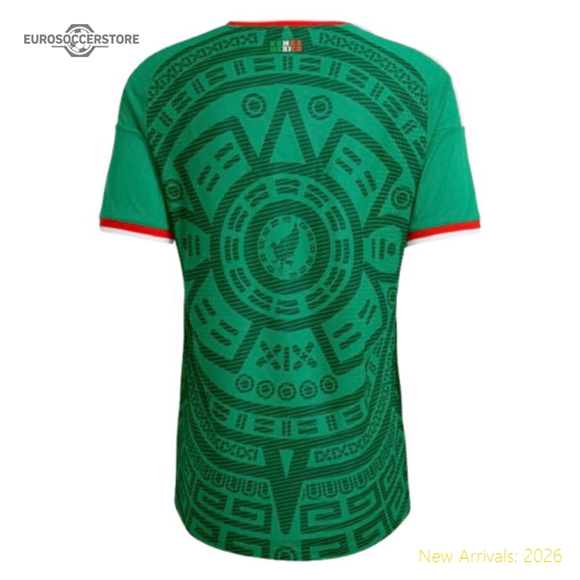 2026-2027 Mexico Authentic Home Shirt-Football Jersey Hub