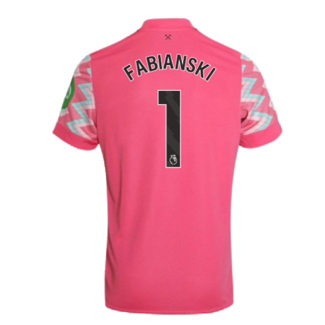 2024-2025 West Ham Goalkeeper Shirt (Pink) - Kids (Fabianski 1)-Football Jersey Hub
