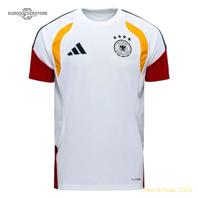 2026-2027 Germany Training Jersey (White) (Kroos 8)-Football Jersey Hub