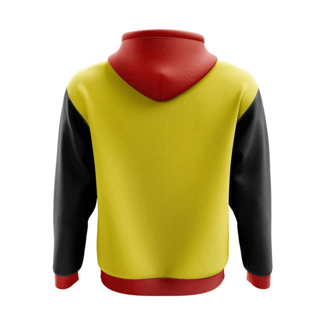 Uganda Concept Country Football Hoody (Yellow)-Football Jersey Hub