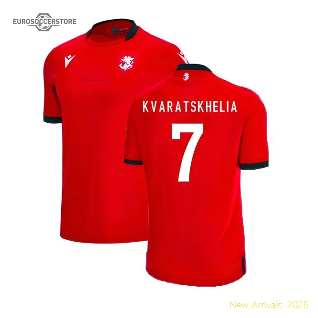 2023-2024 Georgia Third Shirt (KVARATSKHELIA 7)-Football Jersey Hub