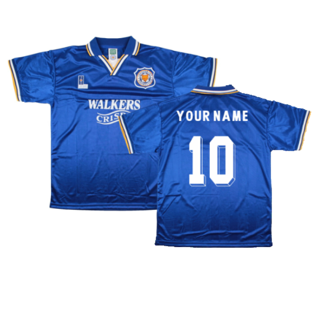 1995 Leicester City Home Retro Shirt (Your Name)-Football Jersey Hub