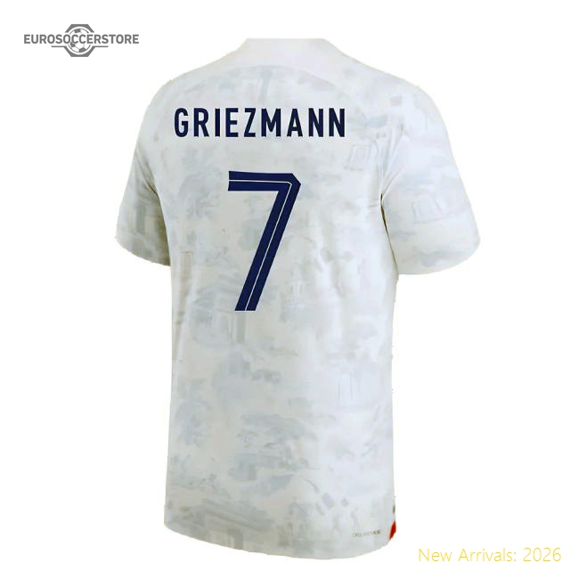 2022-2023 France Match ADV Dri-Fit Away Shirt (Griezmann 7)-Football Jersey Hub
