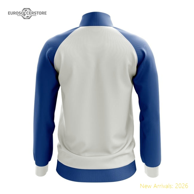 Panama Concept Football Track Jacket (White) - Kids-Football Jersey Hub