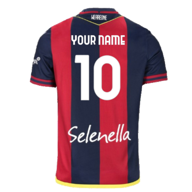 2024-2025 Bologna Home Shirt (Kids) (Your Name)-Football Jersey Hub