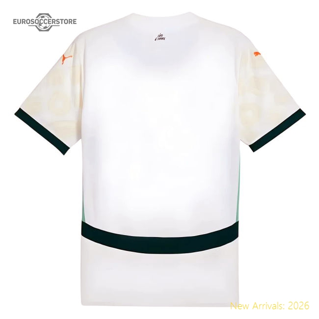 2024-2025 Ivory Coast Away Shirt-Football Jersey Hub