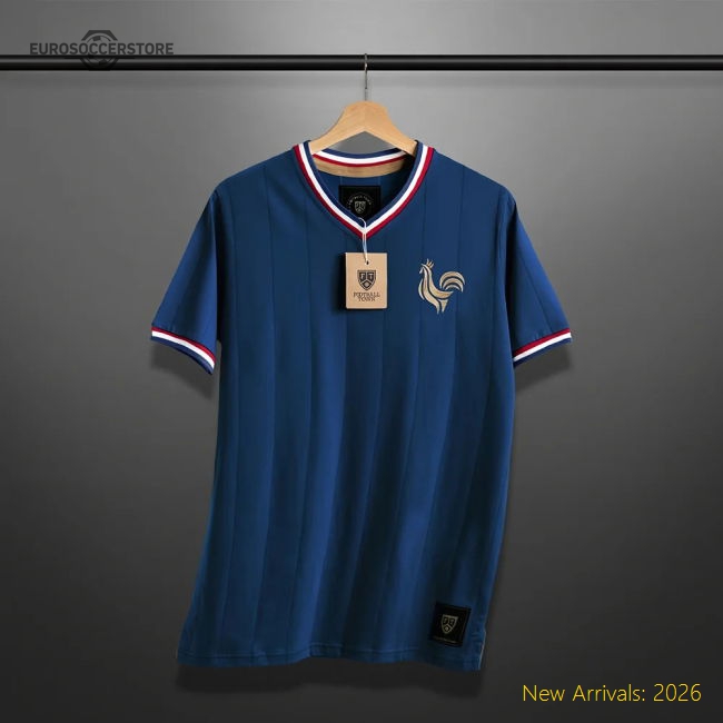 Vintage France Les Bleus Soccer Jersey-Football Jersey Hub