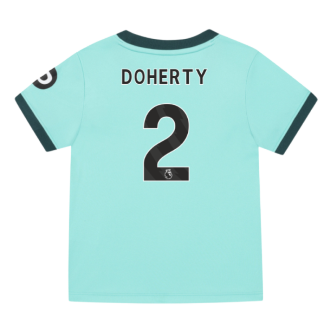 2025-2026 Wolves Away Infant Kit (Doherty 2)-Football Jersey Hub
