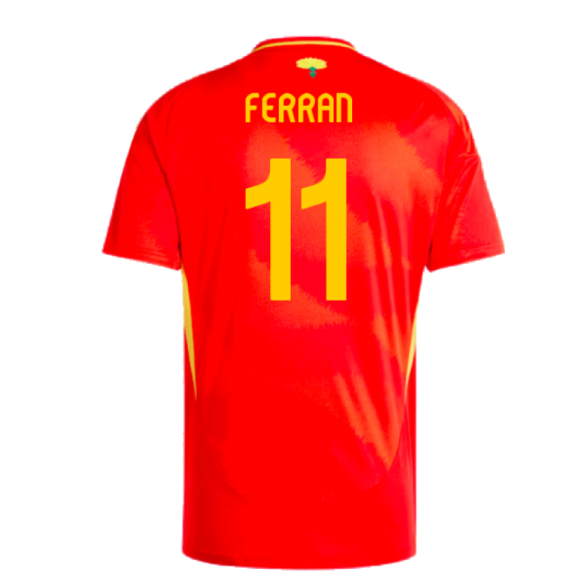 2024-2025 Spain Home Shirt (Ferran 11)-Football Jersey Hub