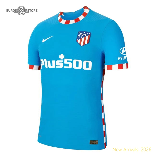2021-2022 Atletico Madrid Vapor 3rd Shirt-Football Jersey Hub