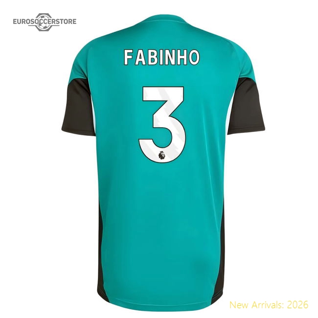 2025-2026 Liverpool EU Training Jersey (Green) (Fabinho 3)-Football Jersey Hub