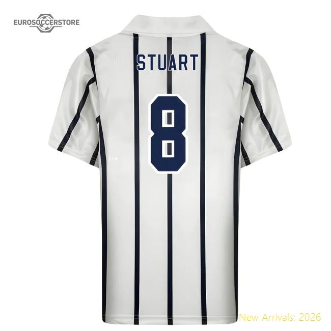 1994 Everton Away Retro Shirt (Stuart 8)-Football Jersey Hub