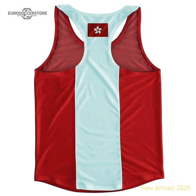 Hong Kong Flag Running Vest-Football Jersey Hub