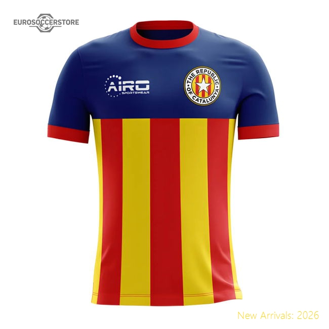 2025-2026 Catalunya Home Concept Football Shirt - Womens-Football Jersey Hub