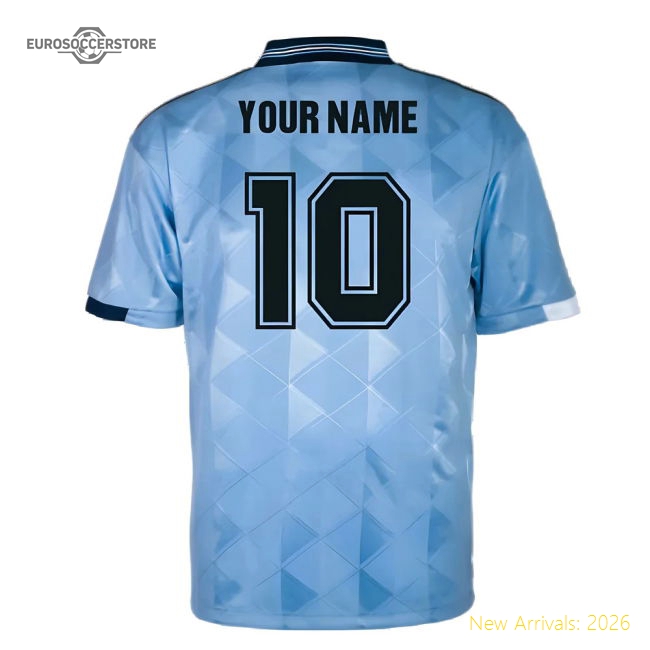 England 1989 Third Retro Shirt (Your Name)-Football Jersey Hub