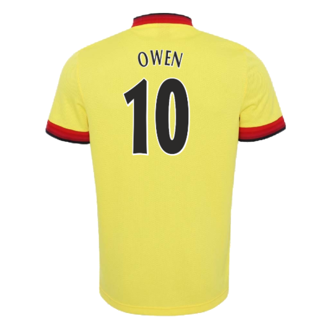 1997-1998 Liverpool Away Retro Shirt (OWEN 10)-Football Jersey Hub