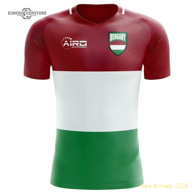 2025-2026 Hungary Home Concept Football Shirt-Football Jersey Hub