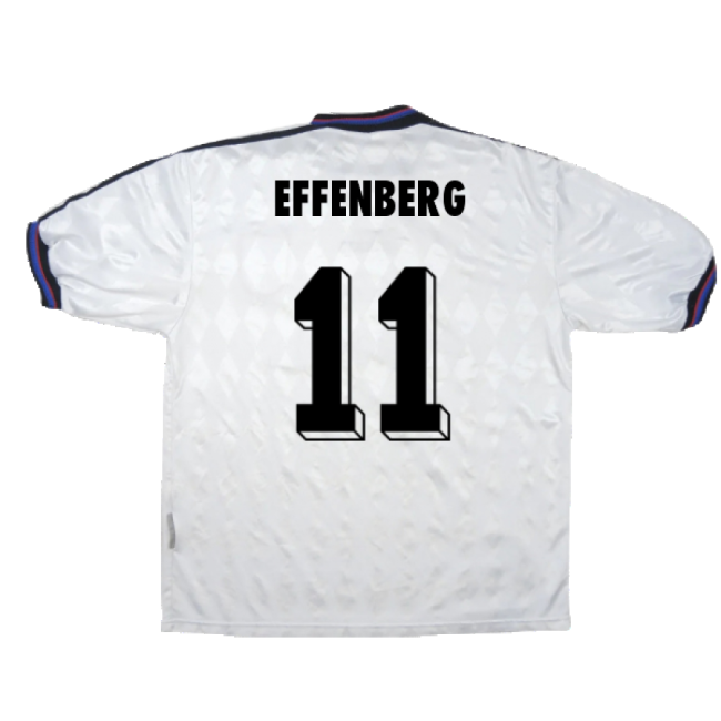 Bayern Munich 1996-98 Away Shirt ((Very Good) S) (Effenberg 11)-Football Jersey Hub