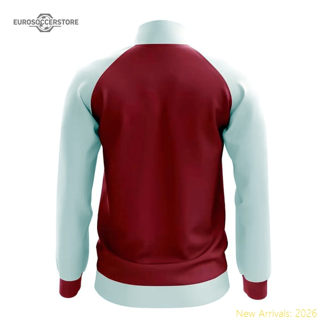 Singapore Concept Football Track Jacket (Red)-Football Jersey Hub