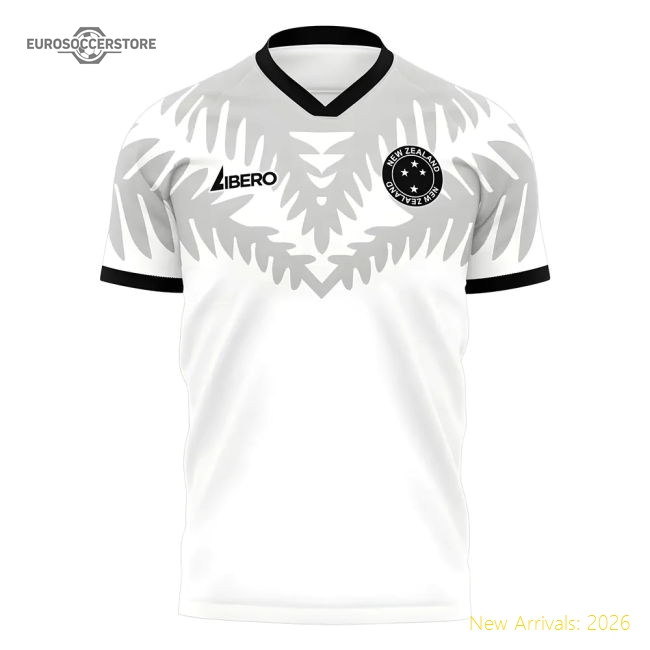 New Zealand 2025-2026 Home Concept Football Kit (Libero)-Football Jersey Hub