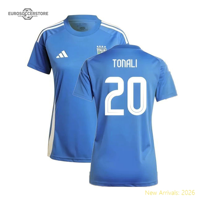 2024-2025 Italy Home Fan Jersey (Ladies) (TONALI 20)-Football Jersey Hub