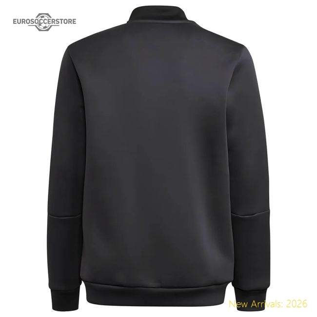 2021-2022 Juventus Travel Coach Jacket (Black)-Football Jersey Hub