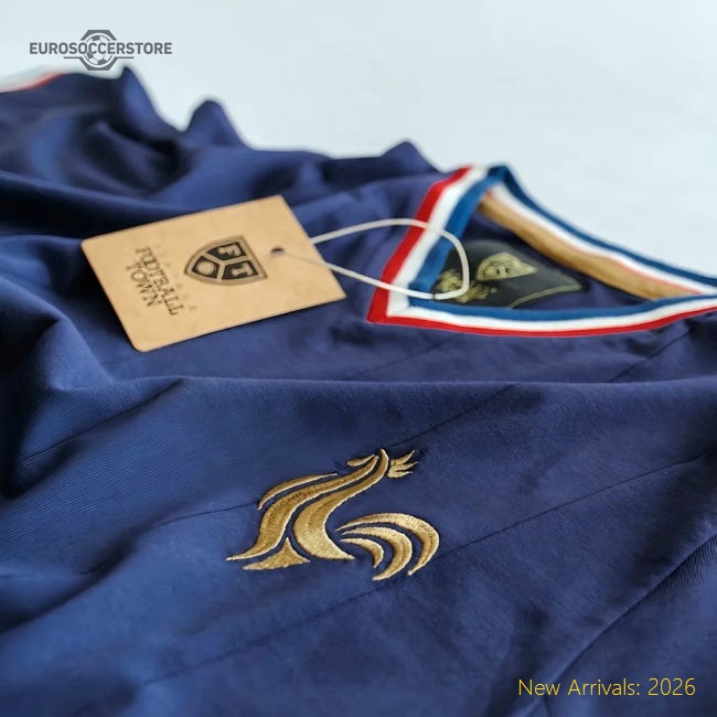 Vintage France Les Bleus Soccer Jersey-Football Jersey Hub