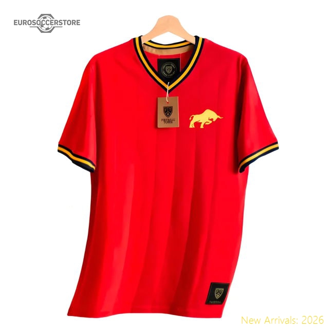 Spain El Toro Home Retro Football Shirt-Football Jersey Hub