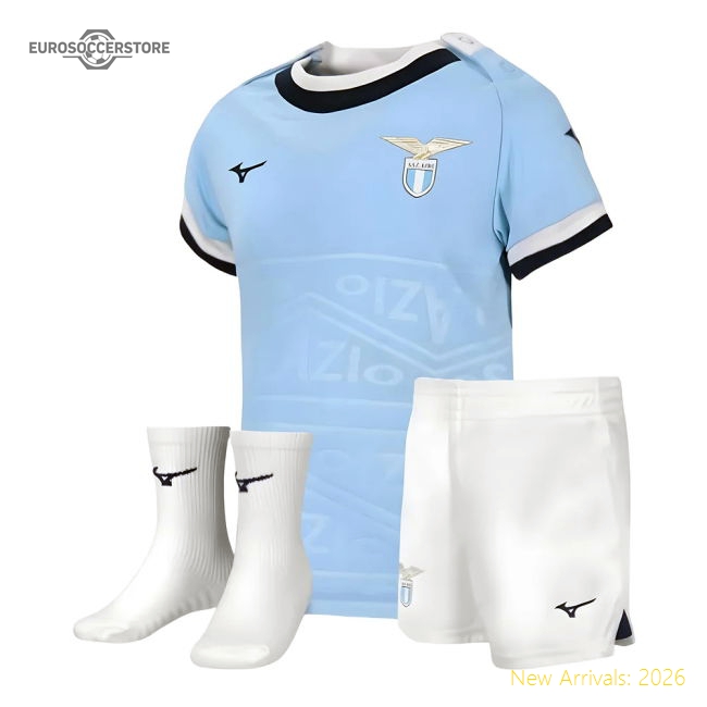2024-2025 Lazio Home Infant Mini Kit-Football Jersey Hub