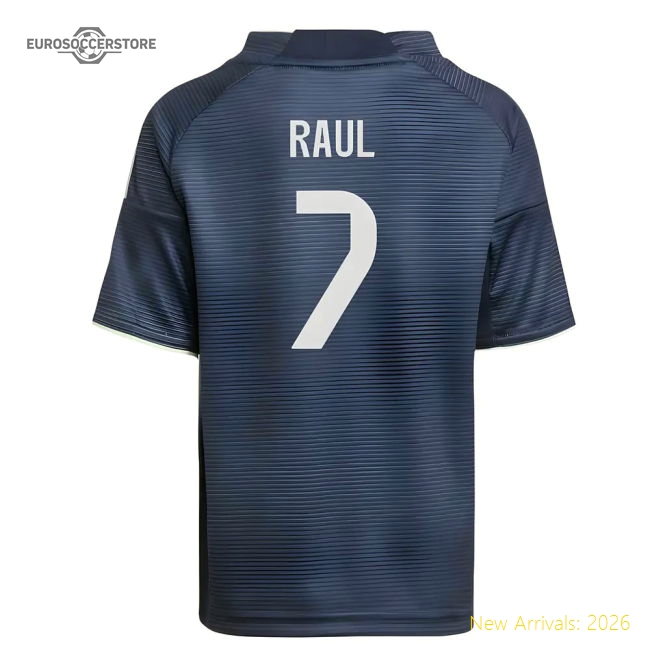 2025-2026 Real Madrid Away Mini Kit (Raul 7)-Football Jersey Hub