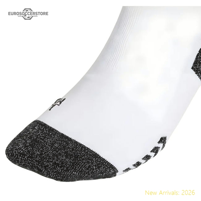 2025-2026 Real Madrid Home Socks (White)-Football Jersey Hub