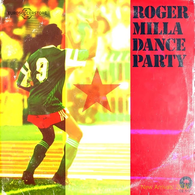 Pennarello: LPFC - Roger Milla T-Shirt - Black-Football Jersey Hub