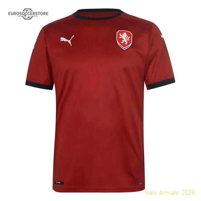 2020-2021 Czech Republic Home Shirt-Football Jersey Hub