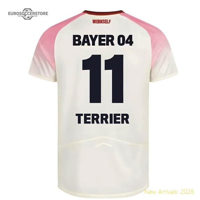 2025-2026 Bayer Leverkusen Away Shirt (Kids) (Terrier 11)-Football Jersey Hub