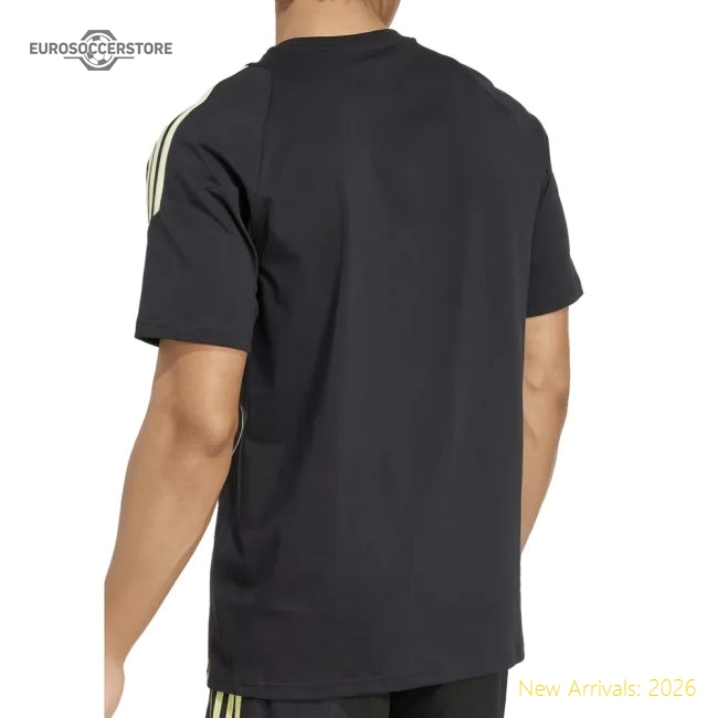 2025-2026 Juventus Training Tee (Black)-Football Jersey Hub