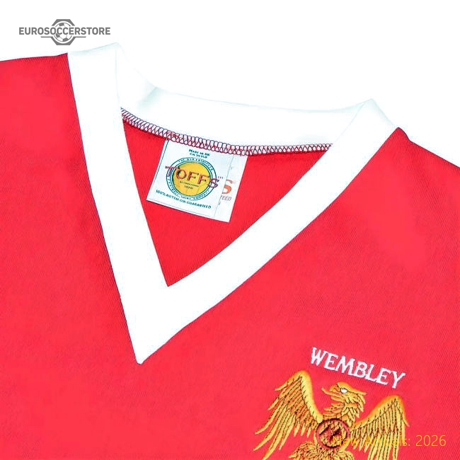 Manchester Reds 1958 FACF Kids Retro Football Shirt-Football Jersey Hub