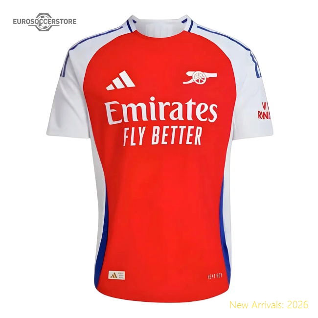 2024-2025 Arsenal Authentic Home Shirt-Football Jersey Hub