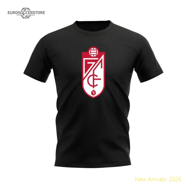Granada Badge T-Shirt (Black)-Football Jersey Hub