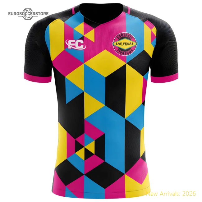 2018-2019 Las Vegas Lights Fans Culture Home Concept Shirt-Football Jersey Hub