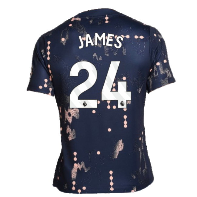 2024-2025 Chelsea Academy Pro Pre-Match Shirt (Obsidian) (James 24)-Football Jersey Hub