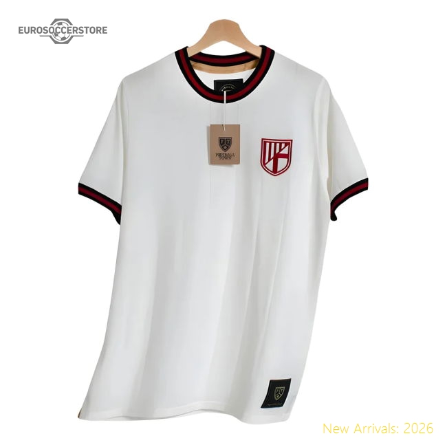 Milan La Croce Away Retro Shirt-Football Jersey Hub