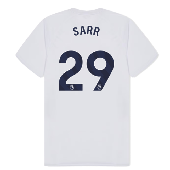 Tottenham Hotspur Poly T-shirt (White) (Sarr 29)-Football Jersey Hub