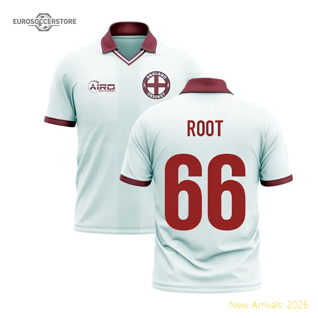2025-2026 England Cricket Concept Shirt (Root 66)-Football Jersey Hub