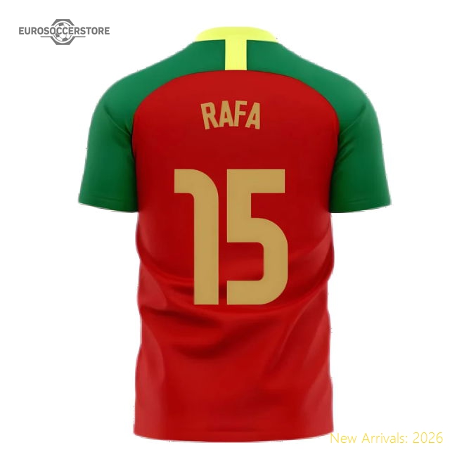 Portugal 2025-2026 Home Concept Football Kit (Airo) (RAFA 15)-Football Jersey Hub