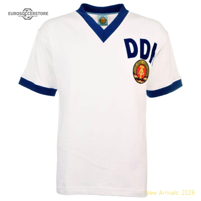 East Germany 1974 World Cup Away Retro Football Shirt-Football Jersey Hub