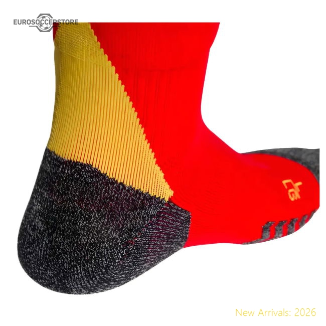 2024-2025 Spain Home Socks (Scarlet)-Football Jersey Hub