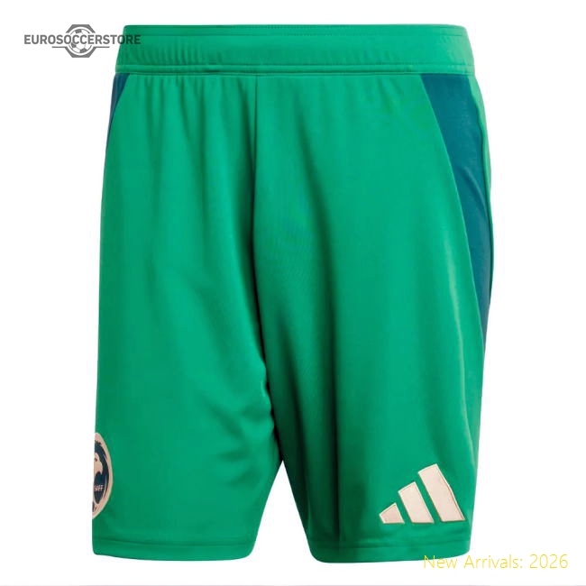 2024-2025 Saudi Arabia Home Shorts (Green)-Football Jersey Hub
