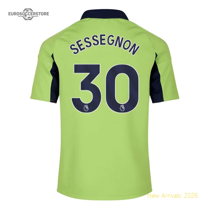 2025-2026 Fulham Away Shirt - Kids (Sessegnon 30)-Football Jersey Hub
