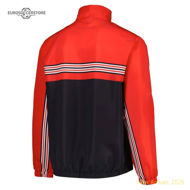1986-1987 Sunderland Home Retro Track Jacket (Red)-Football Jersey Hub