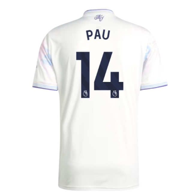 2025-2026 Aston Villa Third Shirt (Pau 14)-Football Jersey Hub